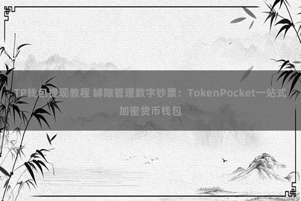 TP钱包提现教程 罅隙管理数字钞票：TokenPocket一站式加密货币钱包