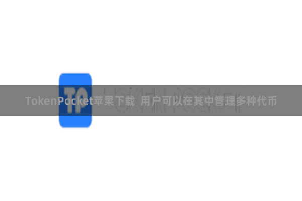 TokenPocket苹果下载  用户可以在其中管理多种代币