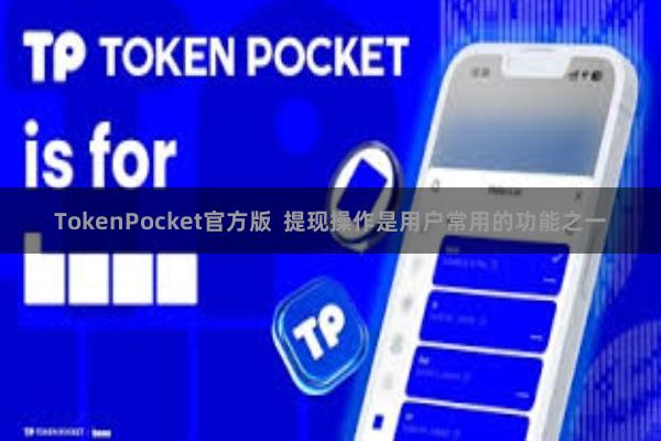TokenPocket官方版  提现操作是用户常用的功能之一